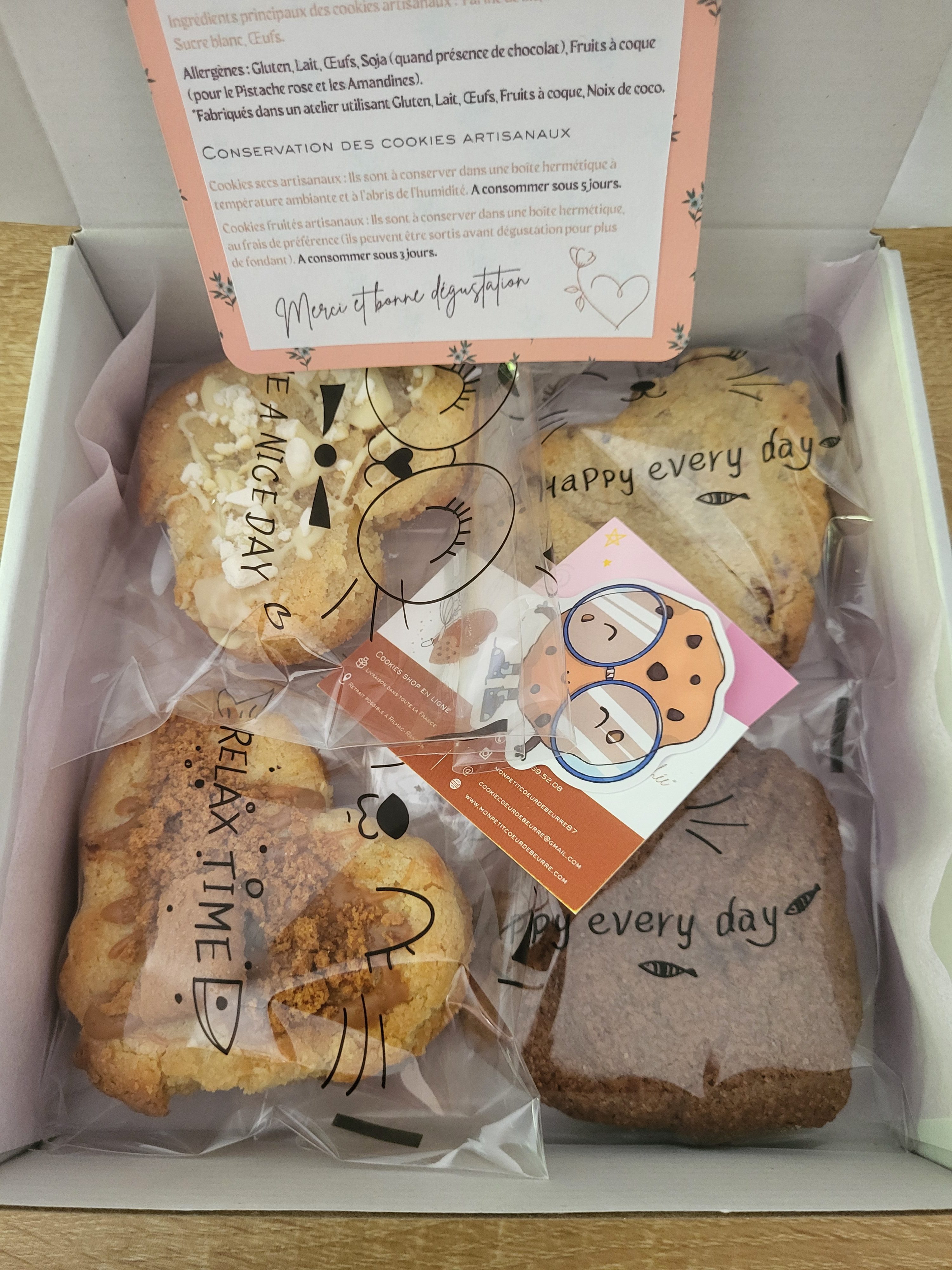 Assortiment Mystère – 4 cookies surprises – Image 2